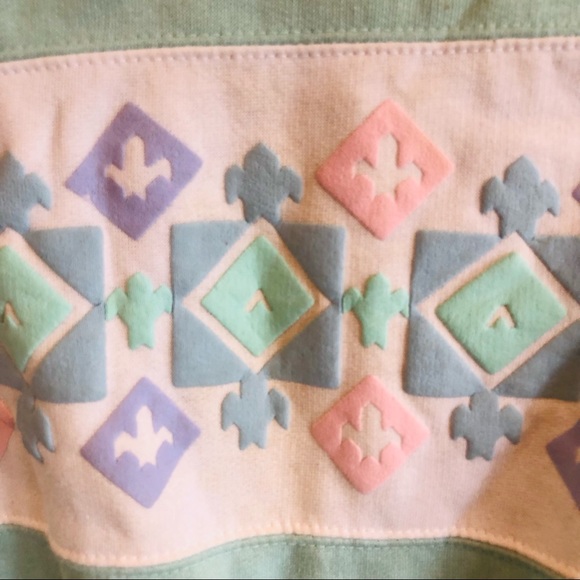 VTG Westbound Mint Green Grandma sweatshirt - Picture 4 of 5